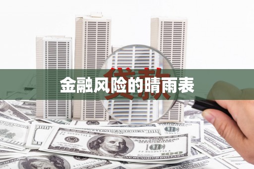 南宫金融风险的晴雨表