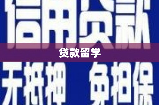 南宫贷款留学