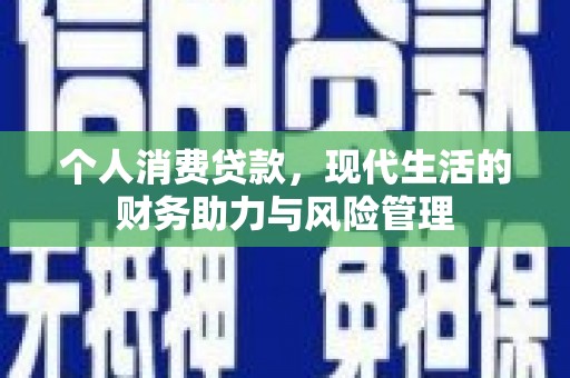 南宫个人消费贷款，现代生活的财务助力与风险管理