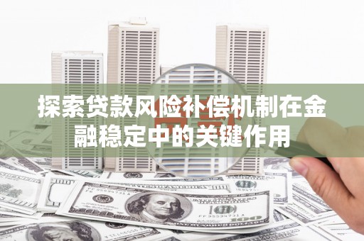 南宫探索贷款风险补偿机制在金融稳定中的关键作用