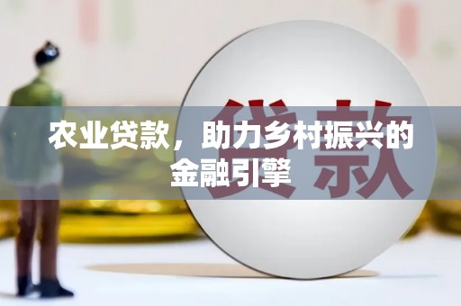 南宫农业贷款，助力乡村振兴的金融引擎
