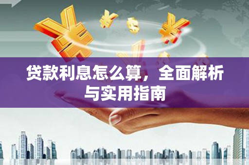 南宫贷款利息怎么算，全面解析与实用指南