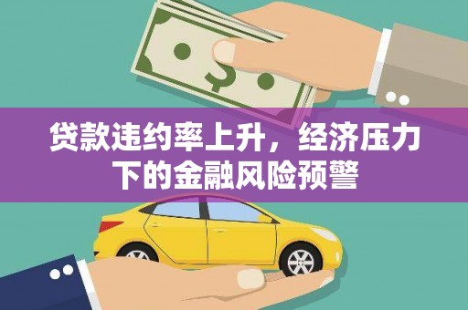 南宫贷款违约率上升，经济压力下的金融风险预警