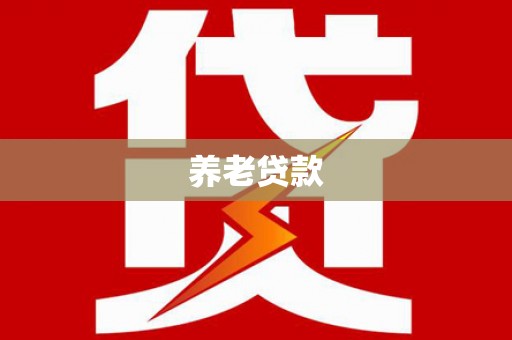 南宫养老贷款
