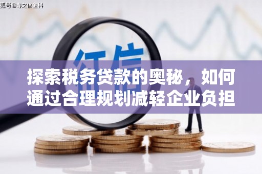 南宫探索税务贷款的奥秘，如何通过合理规划减轻企业负担