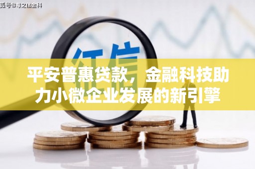 南宫平安普惠贷款，金融科技助力小微企业发展的新引擎