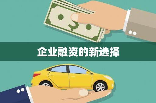 南宫企业融资的新选择