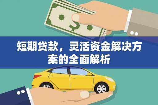 南宫短期贷款，灵活资金解决方案的全面解析