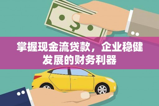 南宫掌握现金流贷款，企业稳健发展的财务利器
