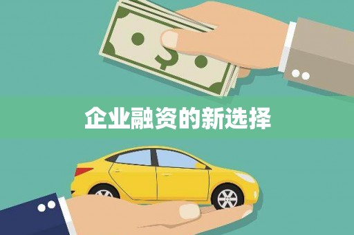 南宫企业融资的新选择