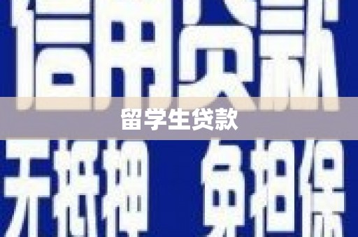 南宫留学生贷款