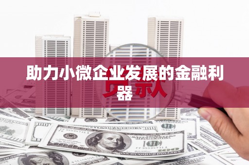 南宫助力小微企业发展的金融利器
