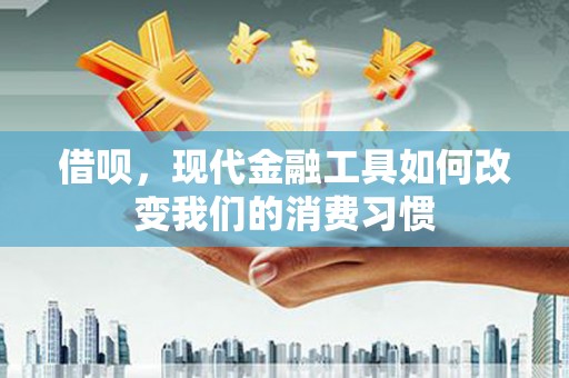 南宫借呗，现代金融工具如何改变我们的消费习惯