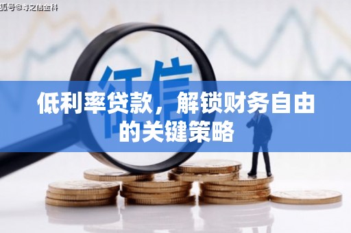 南宫低利率贷款，解锁财务自由的关键策略