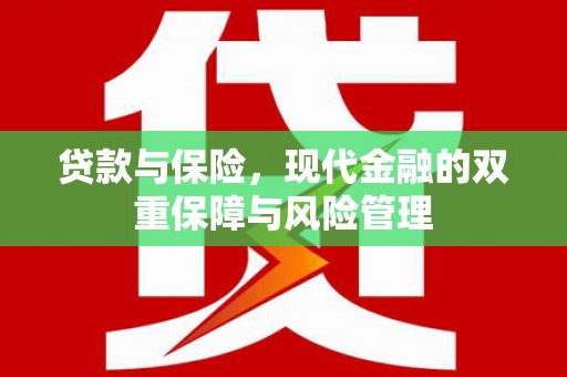 南宫贷款与保险，现代金融的双重保障与风险管理