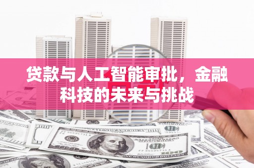 南宫贷款与人工智能审批，金融科技的未来与挑战