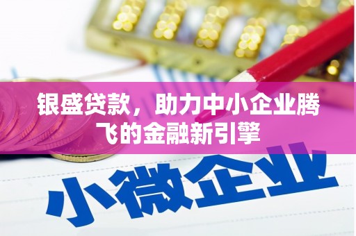 南宫银盛贷款，助力中小企业腾飞的金融新引擎