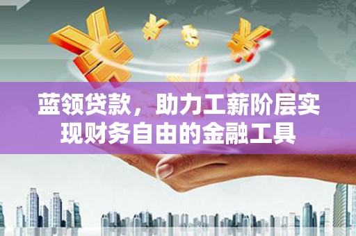 南宫蓝领贷款，助力工薪阶层实现财务自由的金融工具