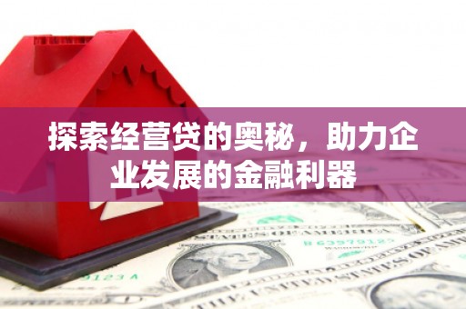 南宫探索经营贷的奥秘，助力企业发展的金融利器