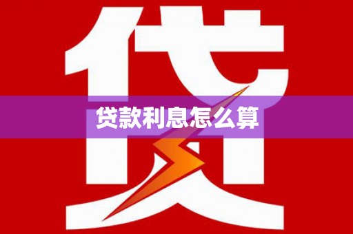 南宫贷款利息怎么算