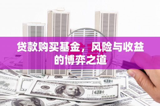 南宫贷款购买基金，风险与收益的博弈之道