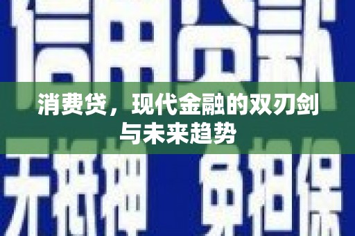 南宫消费贷，现代金融的双刃剑与未来趋势