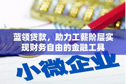 南宫蓝领贷款，助力工薪阶层实现财务自由的金融工具