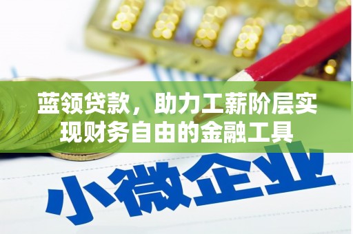 南宫蓝领贷款，助力工薪阶层实现财务自由的金融工具
