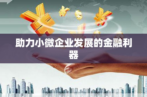 南宫助力小微企业发展的金融利器