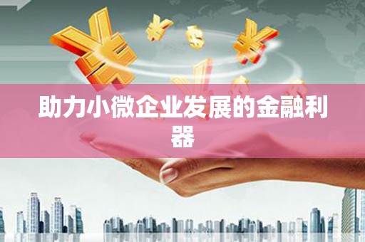 南宫助力小微企业发展的金融利器