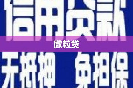 南宫微粒贷