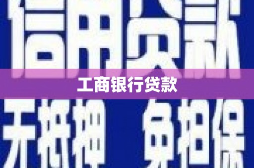 南宫工商银行贷款
