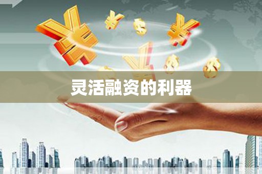 南宫灵活融资的利器