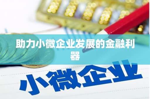 南宫助力小微企业发展的金融利器