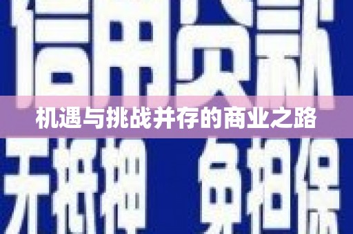南宫机遇与挑战并存的商业之路